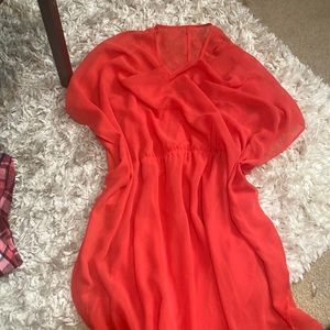 Express dress with lining